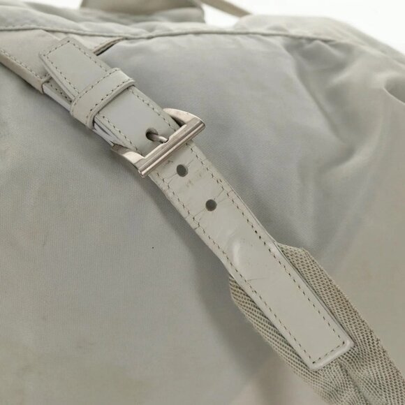 PRADA Backpack Nylon Gray Auth sw1586 - Picture 11 of 15